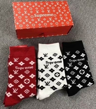 louis vuitton supreme socks|louis vuitton sock booties.